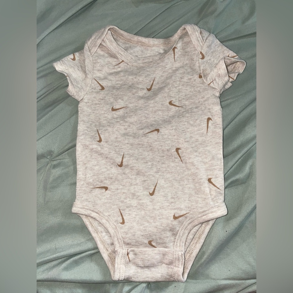nike tan onesie